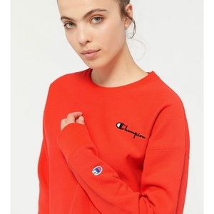 Champion UO Exclusive Script Crew Neck Sweatshirt